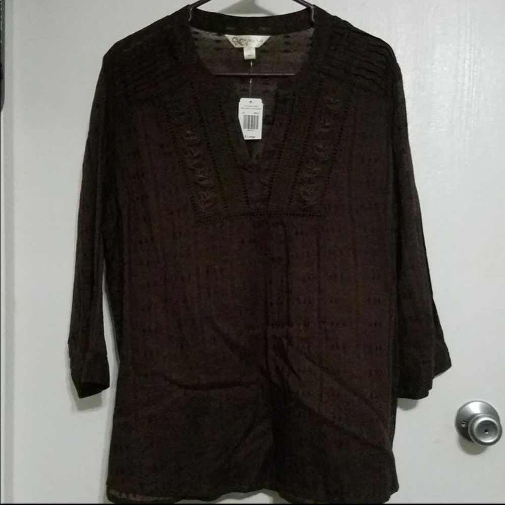 NWT Mille Gabrielle Bohemian Blouse XL